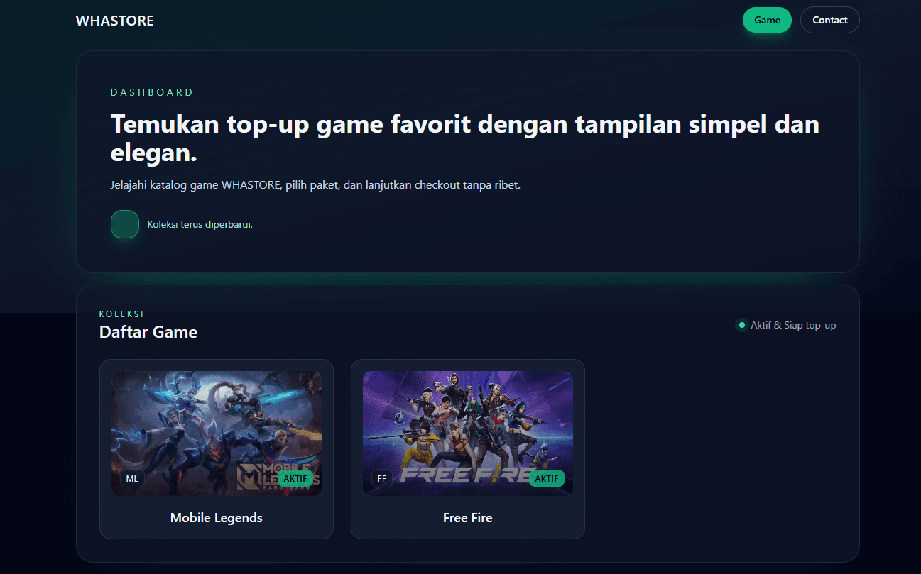 WHAStore screenshot 1